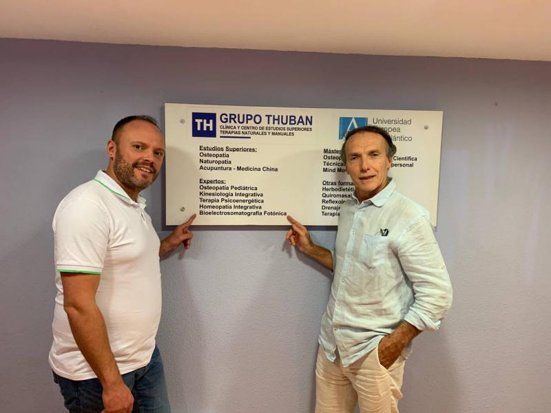 Avec Christian Bordes , tuteur univesitaire